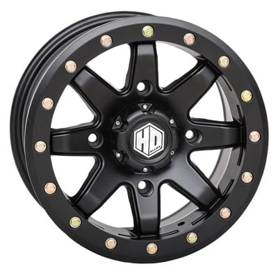 4//137 STI HD9 Complock Wheel 14x8 4.0 4.0 Matte Black//Machined for Can-Am Maverick 1000 XC 2016-2018